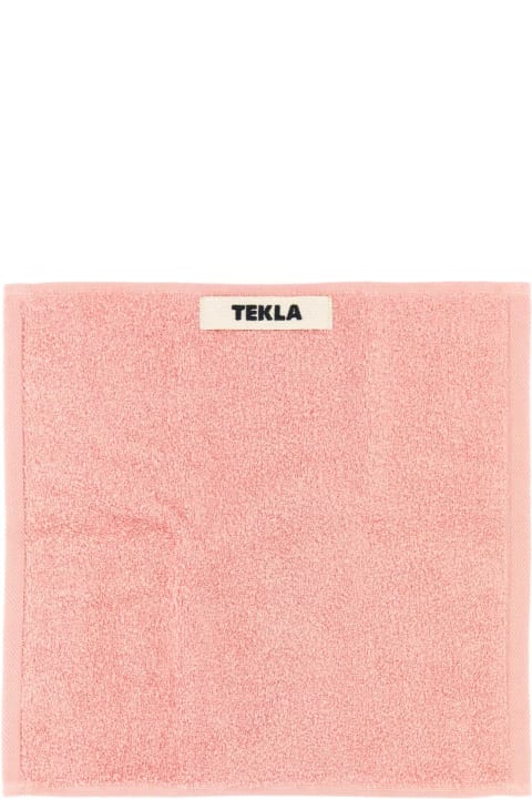 Textiles & Linens Tekla Pink Terry Towel