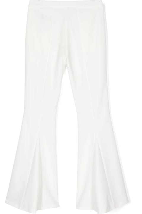 Miss Blumarine for Kids Miss Blumarine Miss Blumarine Trousers White