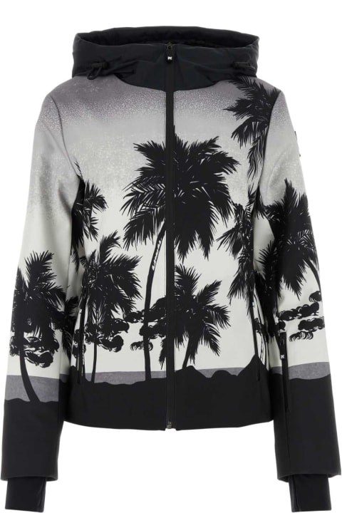 Palm Angels for Women Palm Angels Printed Polyester Palm Ski Jacket