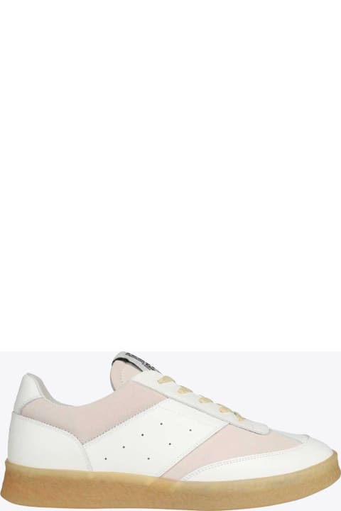Sneakers Mm6 White leather low senaker