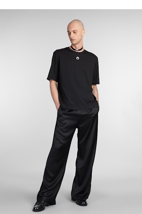Marine Serre for Men Marine Serre T-shirt In Black Cotton