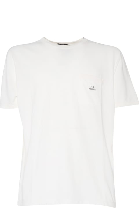 C.P. Company Topwear for Men C.P. Company White T-shirt