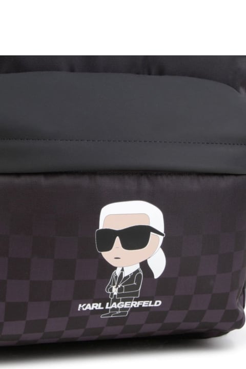 Karl Lagerfeld Kids Accessories & Gifts for Boys Karl Lagerfeld Kids Zaino Con Logo