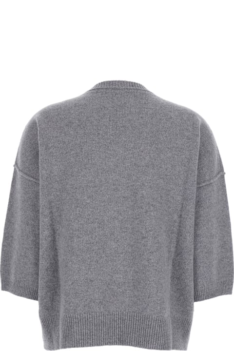 Federica Tosi for Women Federica Tosi Maglia Over 70%lana/30%cashmere Cuciture A Vista