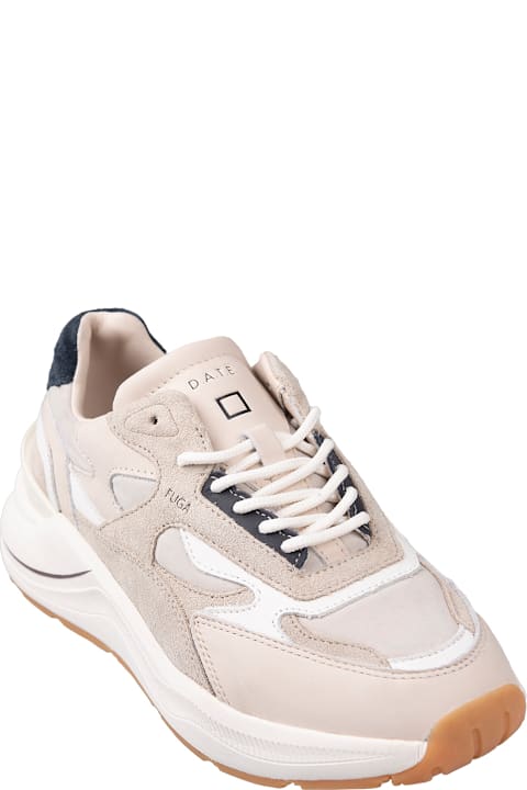 D.A.T.E. Sneakers for Men D.A.T.E. Fuga Running Sneakers In Ivory D.A.T.E.