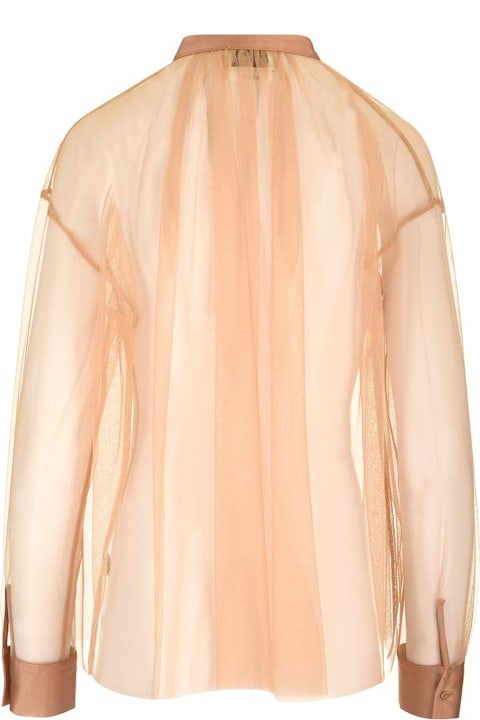 Forte_Forte Topwear for Women Forte_Forte Tulle Bohemian Shirt