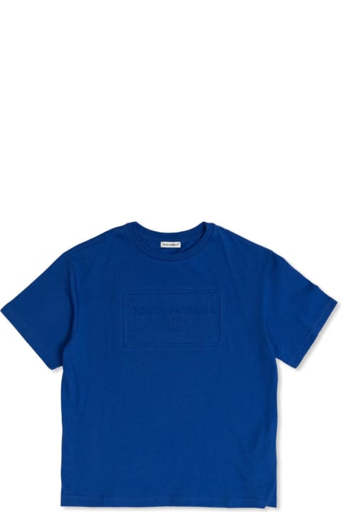 Dolce & Gabbana for Kids Dolce & Gabbana Logo Tag Jersey T-shirt