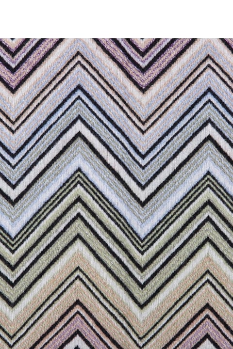 Perseo Zig-zag Patterned Throw