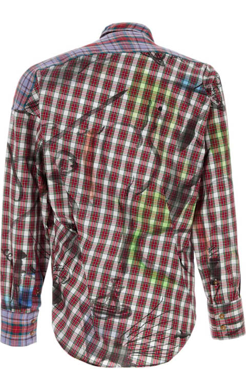 Vivienne Westwood for Kids Vivienne Westwood Embroidered Oxford Chaos Shirt