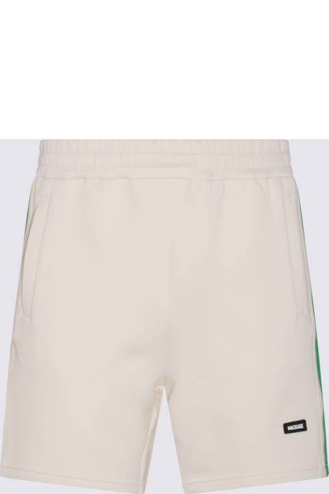 Mackage Pants for Men Mackage Cream Cotton Blend Shorts