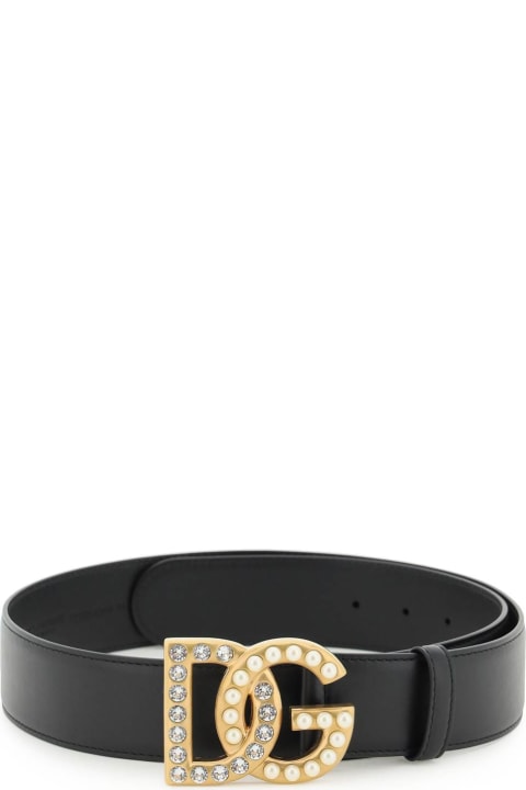 Belts for Women Dolce & Gabbana Dg Jewel Logo Belt