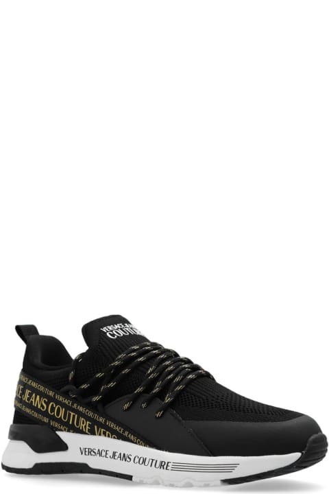 Versace Jeans Couture for Women Versace Jeans Couture Dynamic Logo-strap Round-toe Sneakers