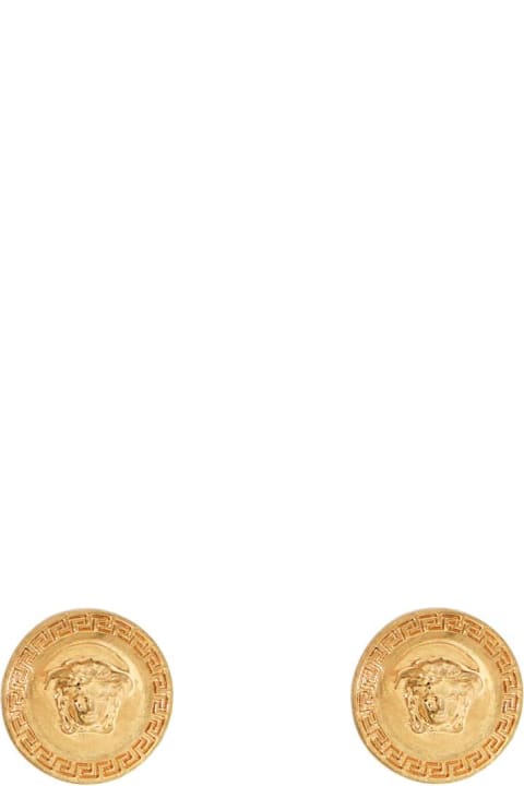 Versace Jewelry for Women Versace Medusa Tribute Earrings