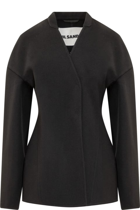 Jil Sander Coats & Jackets for Women Jil Sander Black Wool Blazer