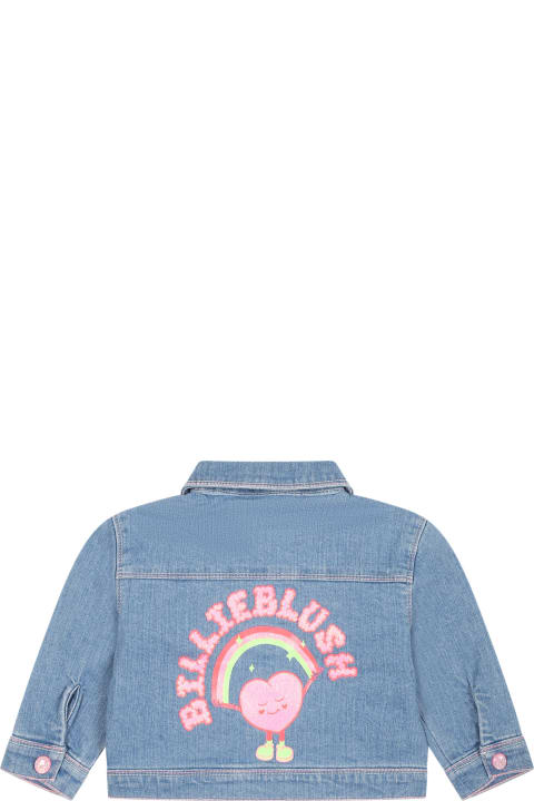 ベビーガールズ Billieblushのウェア Billieblush Denim Jacket For Baby Girl