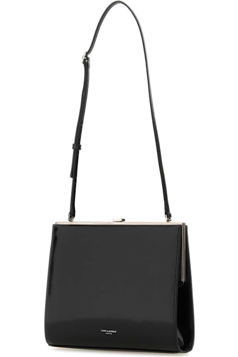 Saint Laurent Bags for Women Saint Laurent Black Leather Le Anne-marie Shoulder Bag