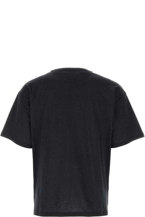 Diesel Topwear for Men Diesel Black Cotton T-shirt