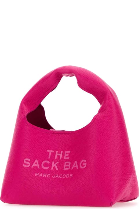 Fashion for Women Marc Jacobs Fuchsia Leather Mini The Sack Bag Handbag