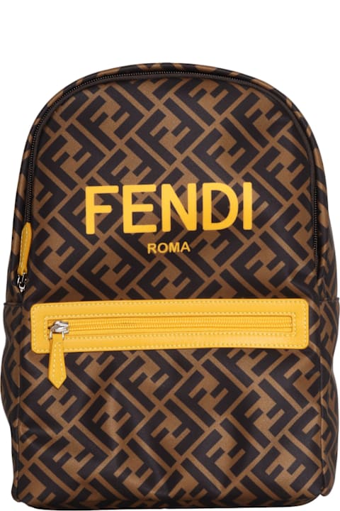 Fendi Accessories & Gifts for Boys Fendi Ff Baby Nylon Backpack