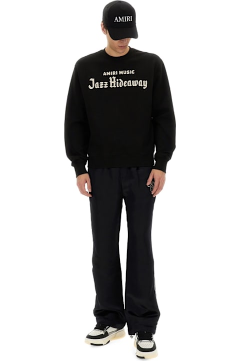 Fleeces & Tracksuits Sale for Men AMIRI "jazz Hideaway Crew" Sweatshirt