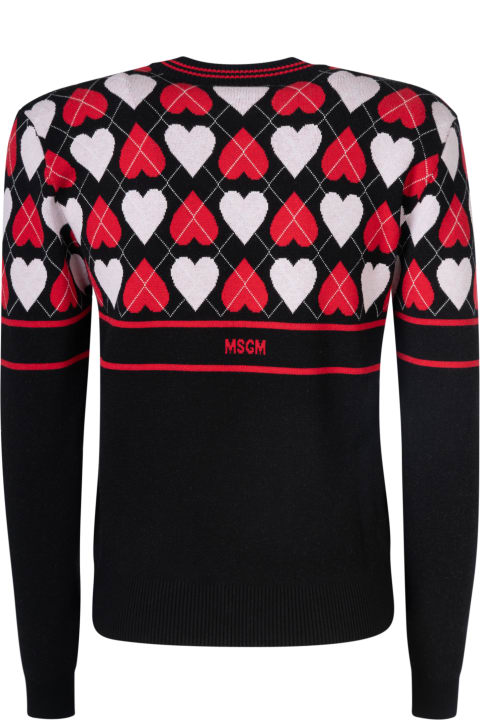 MSGM for Women MSGM Heart Sweater