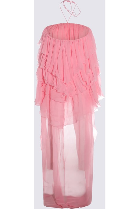 Blumarine for Women Blumarine Pink Silk Dress