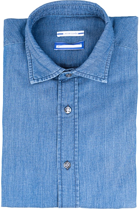 Jacob Cohen قمصان لـ القسم الرجالي Jacob Cohen Jacob Cohen Shirts Denim