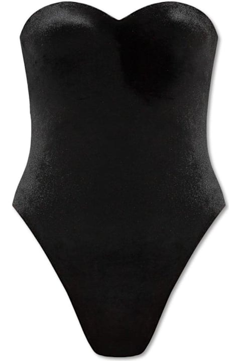 ملابس سباحة لـ السيدات Balenciaga Corset Strapless Swimsuit