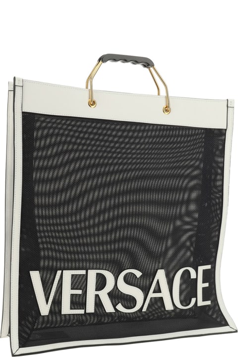 メンズ バッグ Versace Shopper Bag With Logo