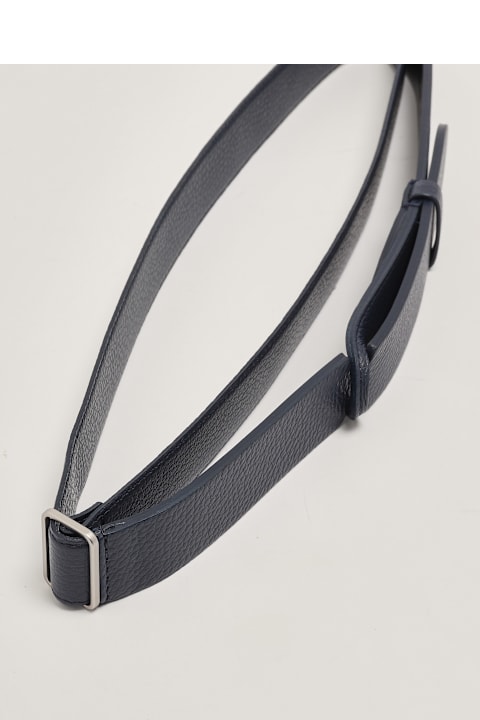 Orciani Belts for Men Orciani Cintura Nobuckle In Pelle Micron Belt