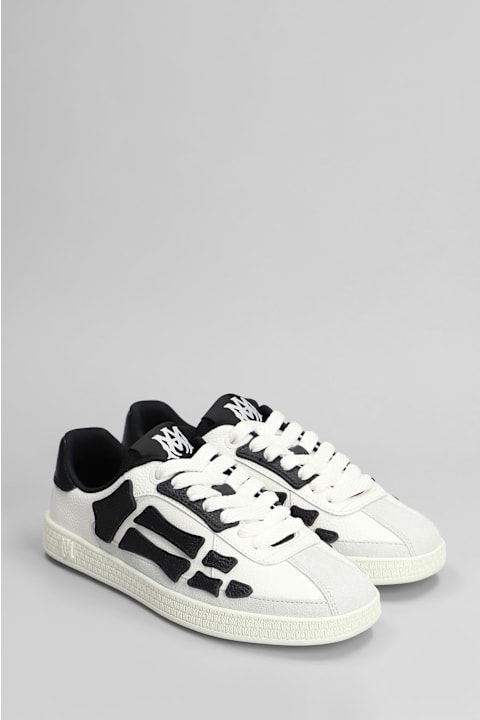 AMIRI Sneakers for Women AMIRI Pacific Bones Sneakers In White Leather
