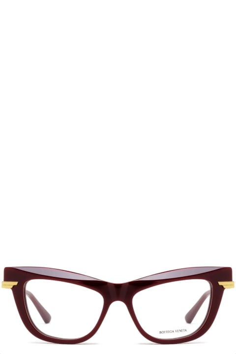 Bottega Veneta Eyewear Eyewear for Women Bottega Veneta Eyewear Bv1266o Burgundy Glasses