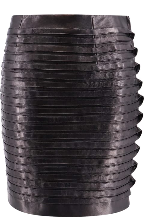 Homeware Versace Leather Skirt