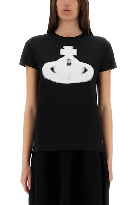 Vivienne Westwood Topwear for Women Vivienne Westwood "halftone Orb" T-shirt