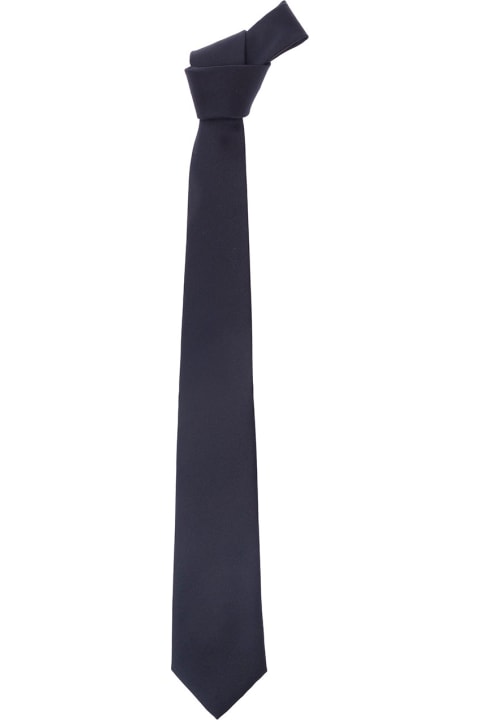 Tagliatore Ties for Men Tagliatore Blue Classic-style Tie In Polyester Man