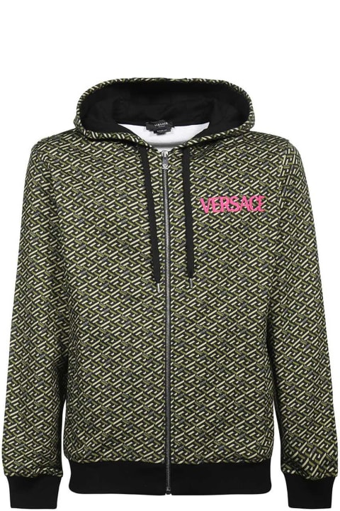 Versace for Men Versace Hooded Zipped Sweatshirt