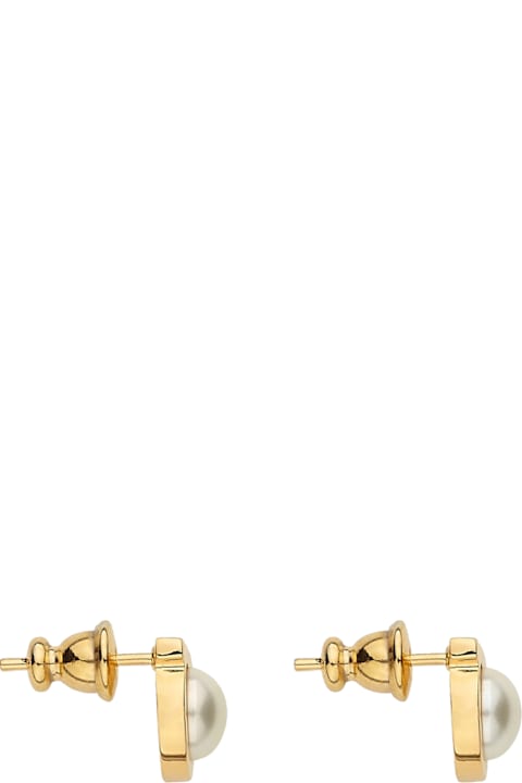 Homeware Ferragamo Gancini Pearl Earrings