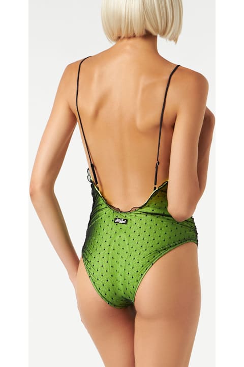 Homeware MC2 Saint Barth Yellow One Piece Swimsuit