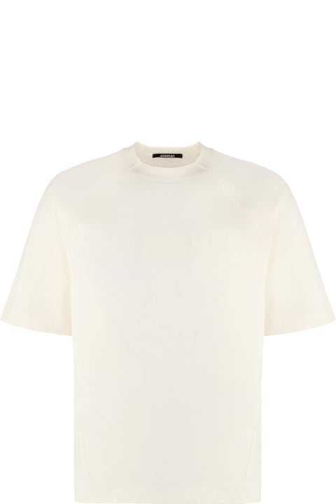 Homeware Jacquemus Typo Cotton Crew-neck T-shirt