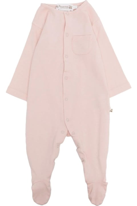 Bonpointのベビーガールズ Bonpoint Cosima Pajamas Set In Faded Pink