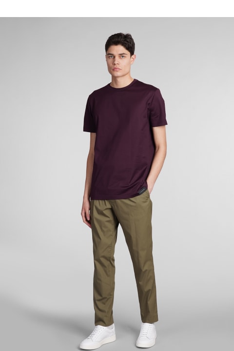 Low Brand Clothing for Men Low Brand Patrick Pants In Green Cotton