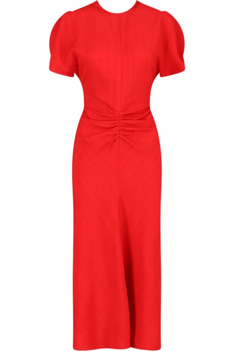 Clothing for Women Victoria Beckham Draped 'exclusive' Midi Dress