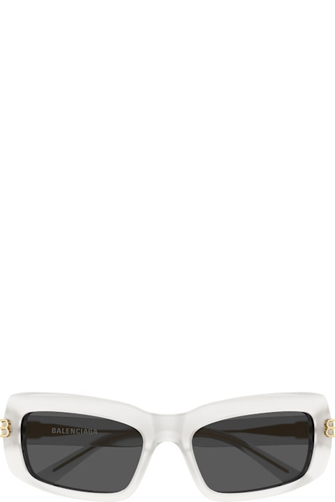 Homeware Balenciaga Eyewear Bb0432s-003 - White Sunglasses