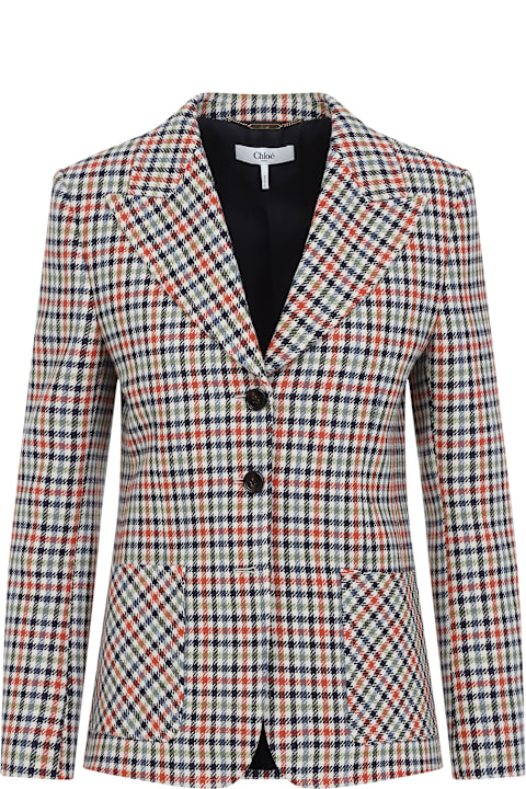 Chloé معاطف وجواكت لـ السيدات Chloé Single Breast Jacket