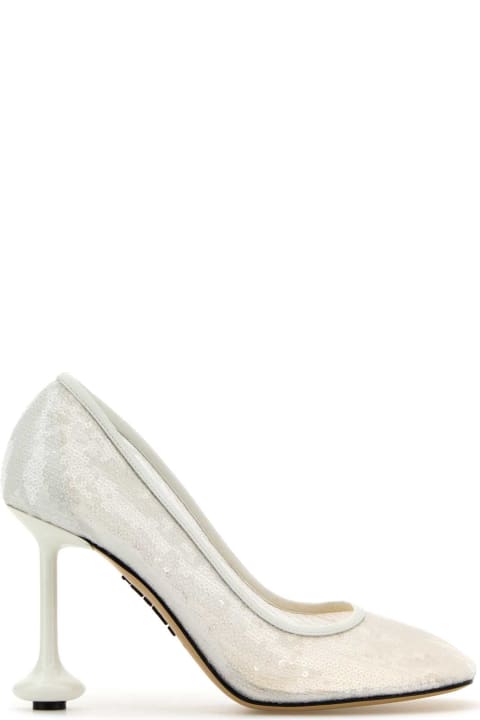 Loewe for Women Loewe Embellished Mesh Toy Pumps