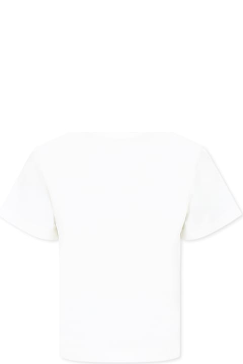 أدوات منزلية Stella McCartney Kids Ivory T-shirt For Boy