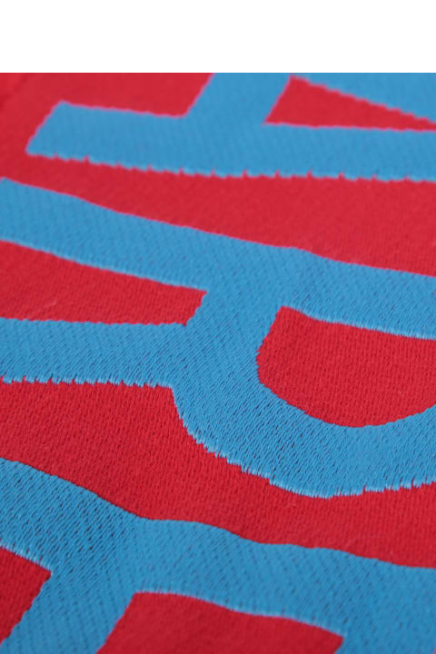 Dsquared2 Swimwear for Men Dsquared2 Red/ Blue Technicolor Beach Towel