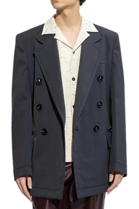 Homeware Bottega Veneta Wool Twill Blazer