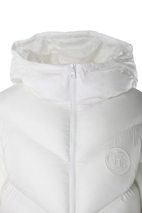 Elisabetta Franchi Coats & Jackets for Women Elisabetta Franchi Elisabetta Franchi Coats Ivory