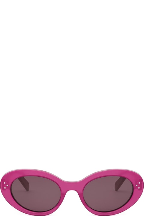 Celine for Women Celine Cl40193i Bold 3 Dots 72e Fucsia Sunglasses